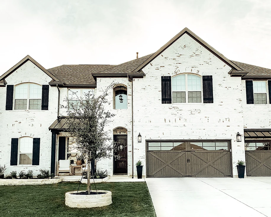 Exterior brick — Avorio White